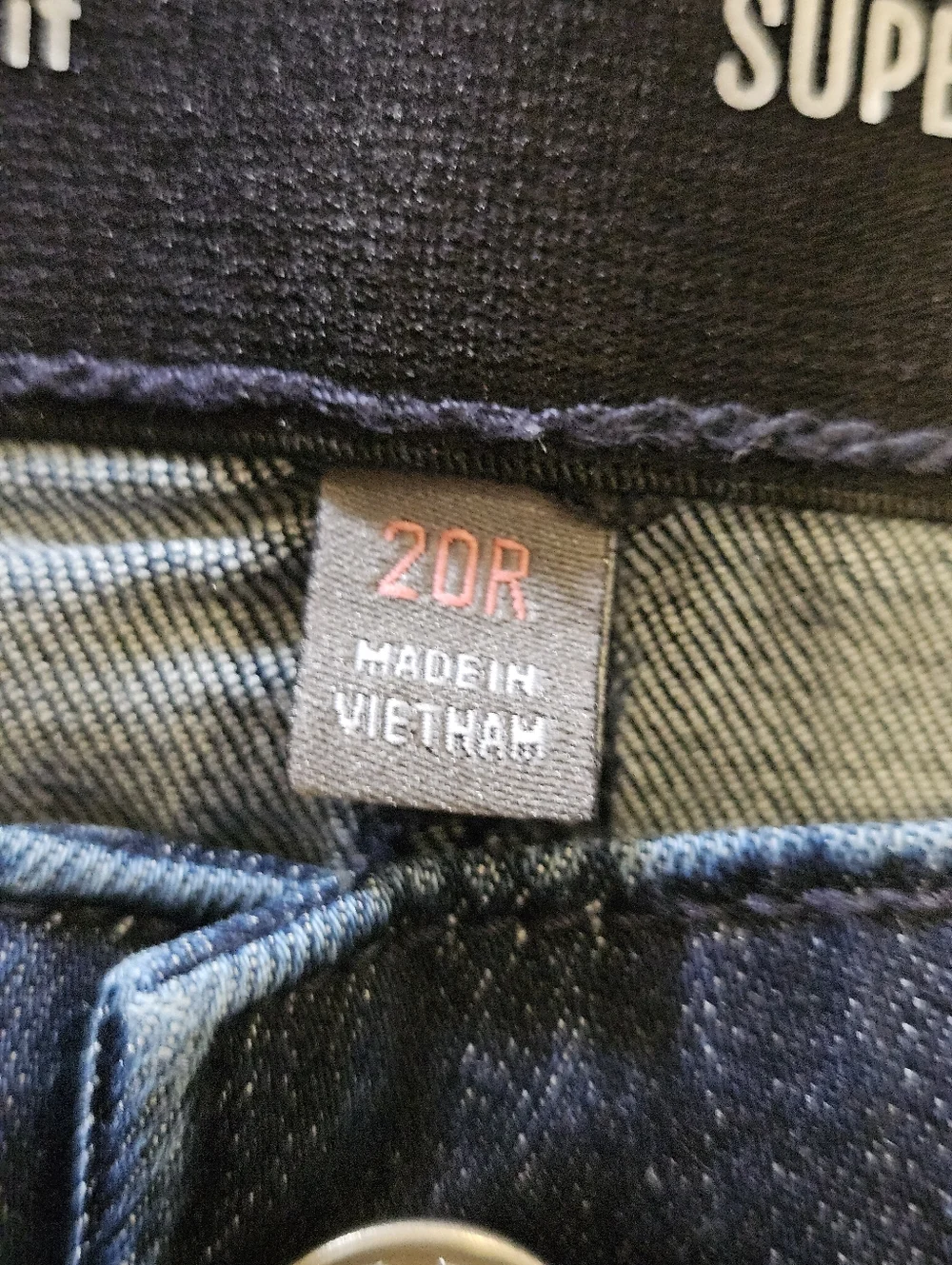 Torrid Dark Black/Blue Flared Jeans Sz. 20R - Picture 3 of 9